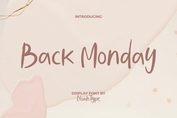 Back Monday Font: A Stylish Choice for Digital Branding