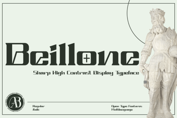 Beillone: A Typeface That Speaks Boldly