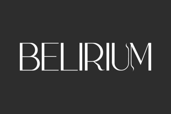 Belirium: A Serif Font That Elevates Editorial Design