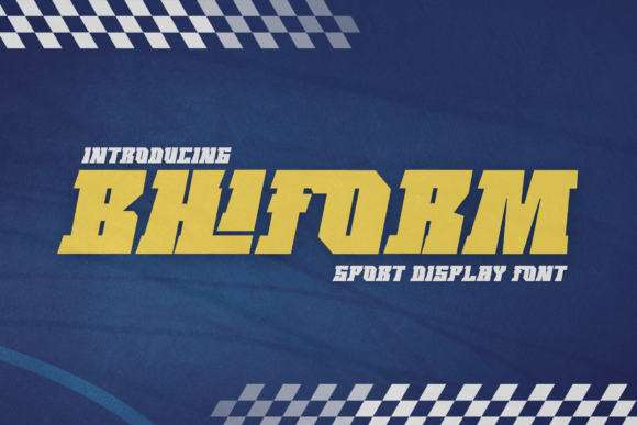 Bhiform: The Bold Font for Crafters and Product Creators