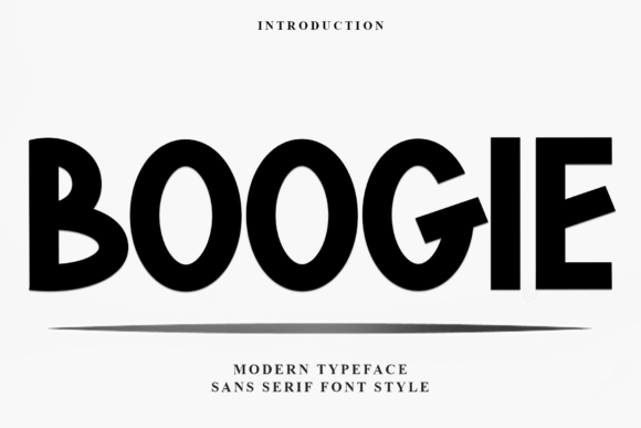 Boogie: A Warm and Playful Display Font for Editorial Design