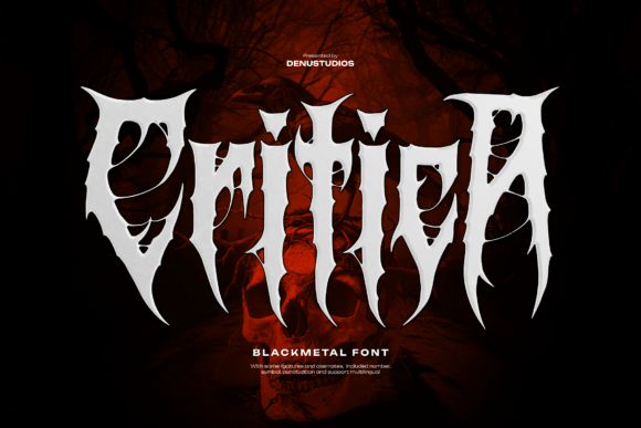 Critica: A Bold Typeface for Digital Branding