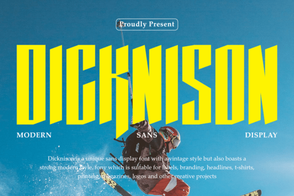 Dicknison: A Font That Elevates Your Craft Projects