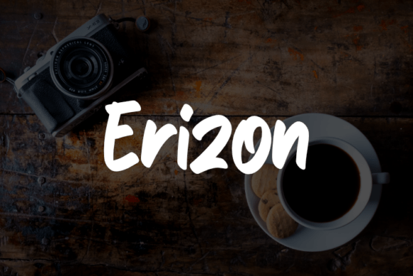 Erizon: A Versatile Font for Modern Branding