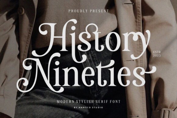 History Nineties: A Font That Elevates Your Brand