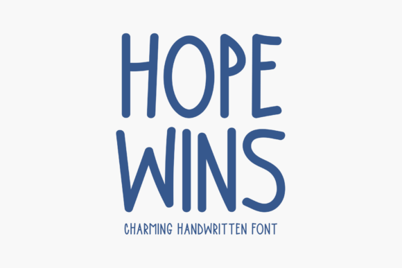 Hope Wins: A Font That Elevates Branding with Grace