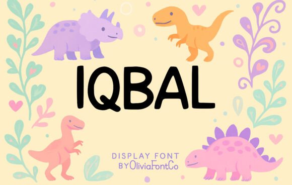Iqbal: A Font That Speaks to the Heart of Your Craft