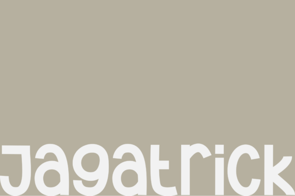 Jagatrick: The Font That Makes Your Message Pop
