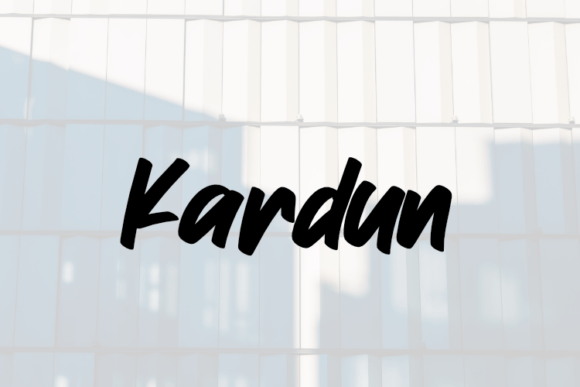 Kardun: The Font That Elevates Your Campaigns