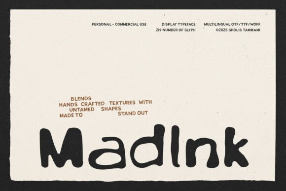 Madink: The Font That Gave My Bakery a New Look