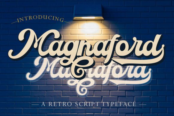 Magnaford: A Timeless Script Font for Editorial Design