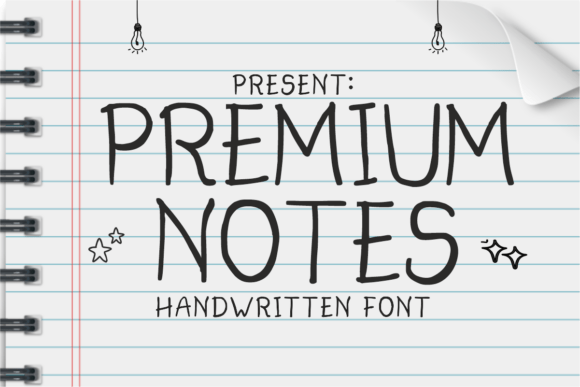 Premium Notes: A Versatile Font for Creative Branding