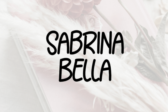 Sabrina Bella: A Font That Breathes Life Into Branding