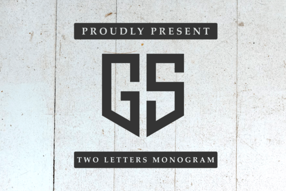 Two Letter Monogram: A Font That Speaks to Crafters
