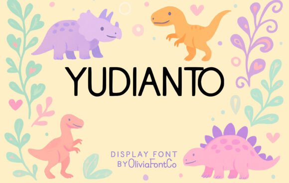 Yudianto: A Font That Elevates Branding with Style and Substance
